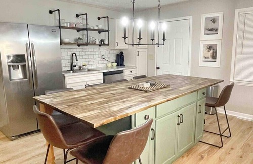 Decatur House | Spacious 5BR Family Getaway | Game Room + Fire Pit