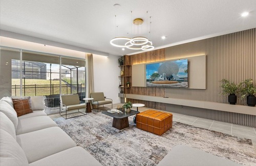 Florida Central Atlantic Coast House | Spacious 9 Bed Pool Home with Theater Room-2304DST
