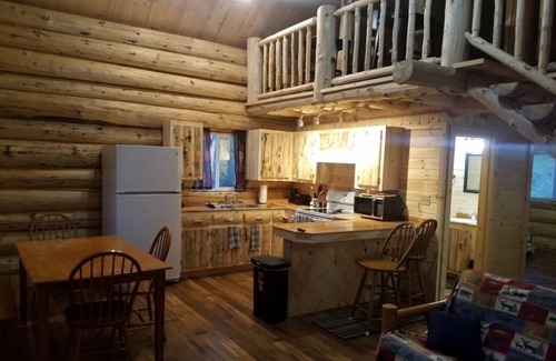 Antonito Cabin | Spacious Amish built Log Cabin in the Woods