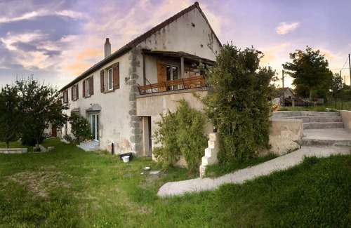 Lormes House | Spacious and bright house with terraces and beautiful views of the countryside.