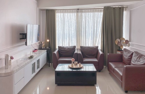 Pekayon Jaya Apartment | Spacious and Comfy 2BR Combined at Grand Kamala Lagoon Apartment