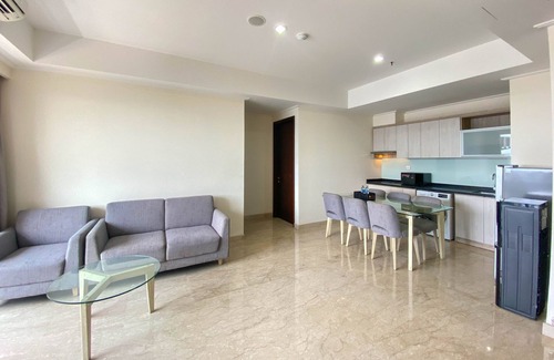 Cikini Apartment | Spacious And Elegant Designed 3Br At Menteng Park Apartment