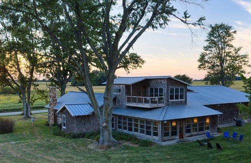 Orleans House | Spacious and restful rural retreat house for families and groups.