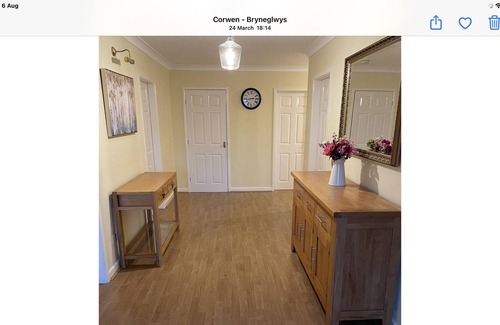 Graigfechan House | Spacious Bungalow with gorgeous countryside views.