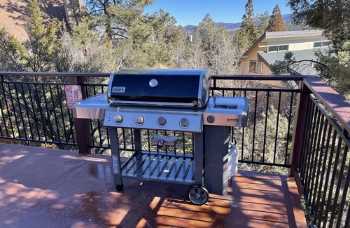 Whispering Forest House | Spacious Cabin: Fun Game Room, Large Kitchen, Views!