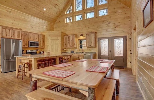 Huntingdon Cabin | Spacious Cabin Steps to Lake with Firepit & Arcade