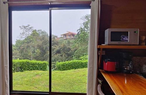 La Fortuna Cabin | Spacious cabin with incredible views and lots of green space, ideal for relaxing