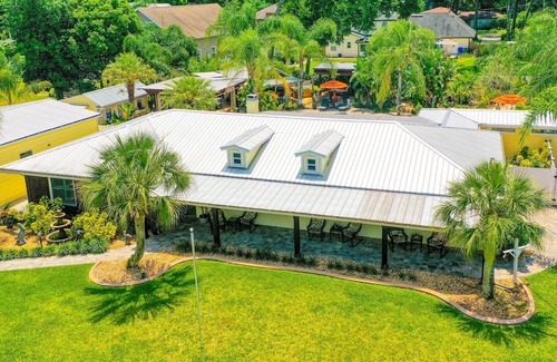 Fruit Cove House | Spacious, dog-friendly home with lush lanai, pool, sauna, hot tub, & coffee bar