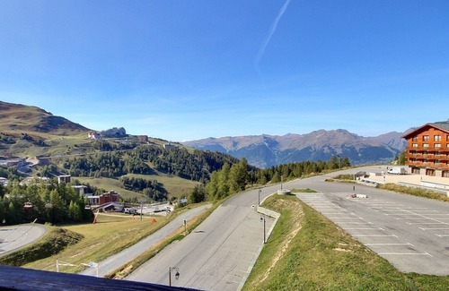 Plagne Soleil Apartment | Spacious duplex at the slopes, balcony, pets allowed