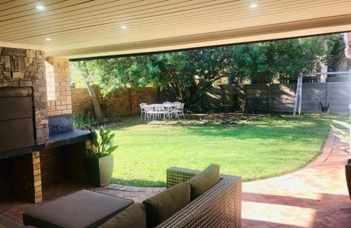 Stellenbosch Villa | Spacious family house with outside entertainment area & garden, child friendly.