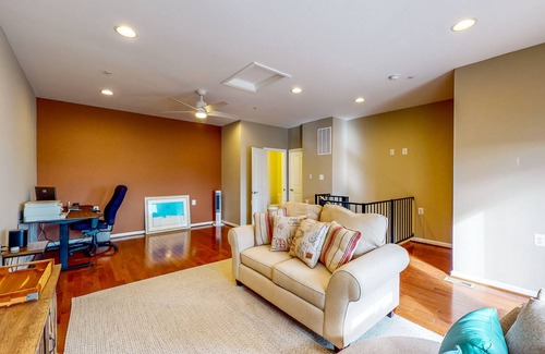 Frederick House | Spacious Four-Level Home - Office - Dog-Friendly
