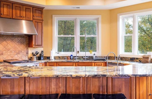 Bentonville House | Spacious Gathering~Pool~Hot Tub~Riverfront~Game Room~Hiking~Large Decks~Screened