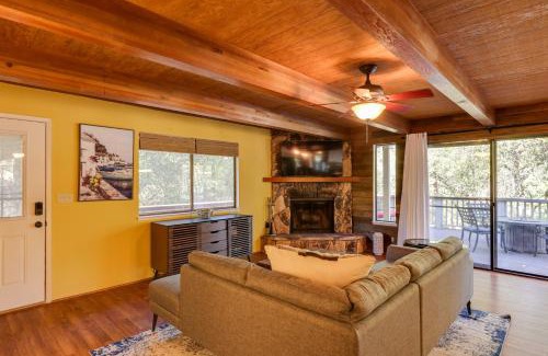 Groveland House | Spacious Groveland Cabin with Wraparound Deck!