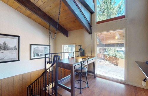 Mammoth Lakes Condo | Spacious Home in Town, Natural Light. Near Trails & Creek Park. Pool On-site