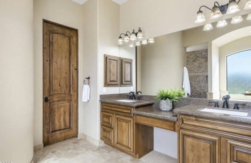 Desert View Village House | Spacious Home, Resort Style Pool area in a private sanctuary like setting