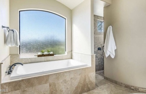 Desert View Village House | Spacious Home, Resort Style Pool area in a private sanctuary like setting