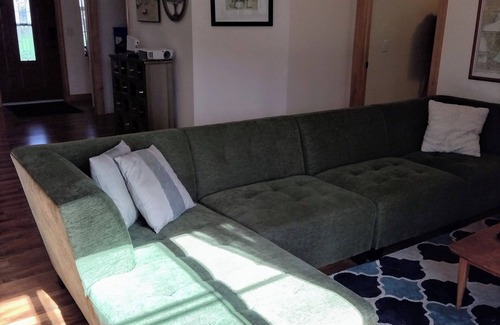 La Pointe House | Spacious home with EV charging station two miles from Big Bay Town Park.