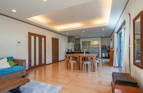 Futo House | Spacious house with garden and log cabin in Izu highlands, 2 hours from Tokyo.