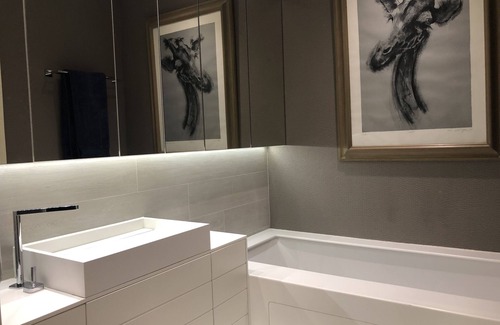 Southfield Apartment | spacious Interior designed chic apartment