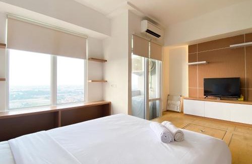 Cikarang Apartment | Spacious Japanese Style Studio Apartment at Vasanta Innopark By Travelio
