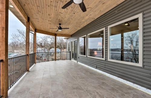 Linn Creek House | Spacious Lake of the Ozarks Escape with Deck and Views