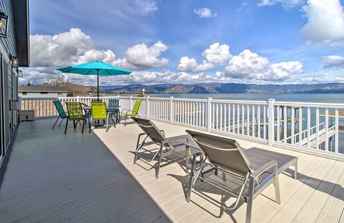 Lakeport House | Spacious Lakeport Home w/Dock & Mtn Views!