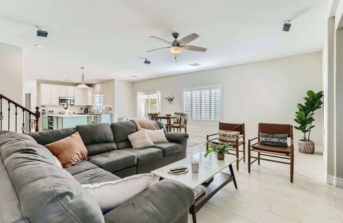 Rhodes Ranch House | Spacious Luxury Desert Retreat with Heated Pool, Putt putt and a playground for