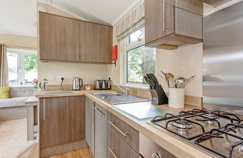 Hawes Ski Chalet | Spacious luxury lodge with high end décor to sleep four.