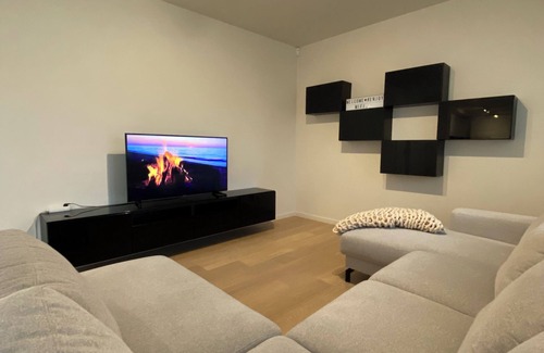 Brussels Apartment | Spacious, modern, comfortable residential apartment in a tower and cab rank near the center.