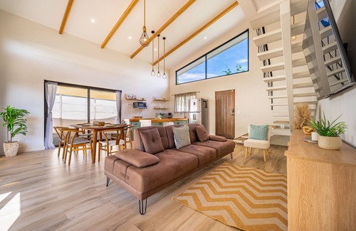 Sardinal House | Spacious modern home with firepit, lush yard, dog friendly & near beach