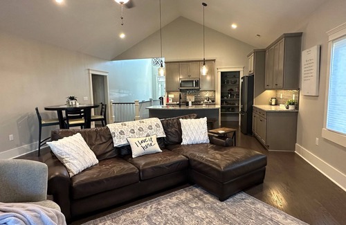 Cummings Cove House | Spacious mountain getaway on golf course, near trails, waterfalls & breweries!