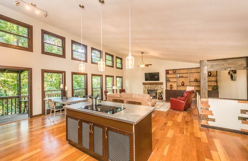 Lake Junaluska House | Spacious, Newly Renovated, Lake Junaluska Home surrounded by woods; pet friendly