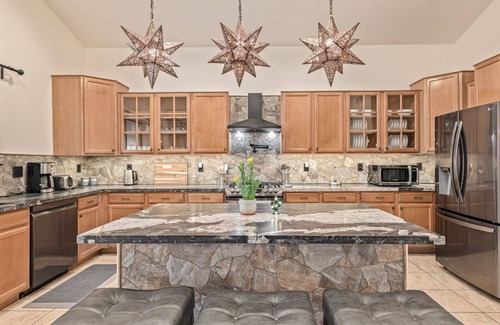 Rio Crossing Villa | Spacious Oasis w/Private Heated Pool, Spa, Arcade Gameroom,near Cardinal stadium
