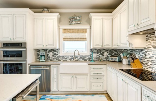 Pointe San Luis House | Spacious Private Beach House w/ Screened Deck & Gulf View - Walk to Beach!