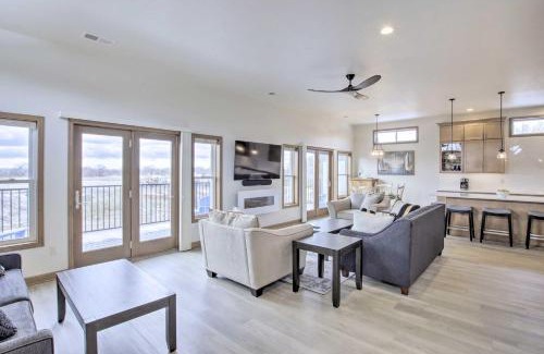 Pipe House | Spacious Recently Built Home Less Than 1 Mi to Lake!