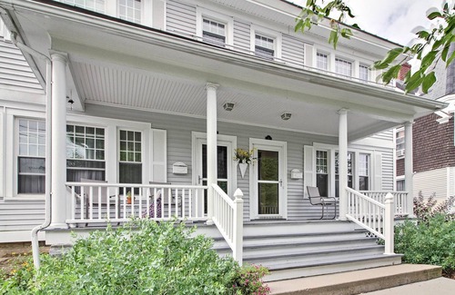 East Haven  Rutland County House | Spacious Rutland Townhome w/Fire Pit- Walk to Town