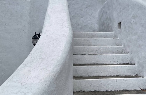 Playa San Diego Villa | Spacious Santorini Greek Style Villa for Family Vacations Secluded Private Beach
