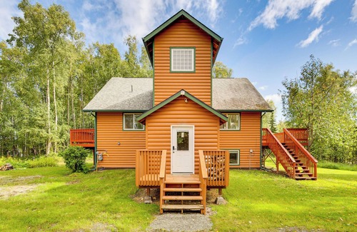 Knik-Fairview House | Spacious & Scenic Wasilla Getaway Near Adventures