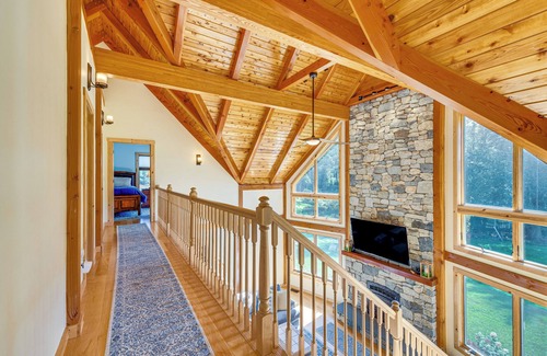 Granville Summit House | Spacious & Secluded Forksville Home: Fire Pit