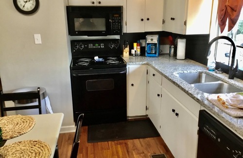 Little Rock House | Spacious separate quarters sleeps four! Non-smoking unit.