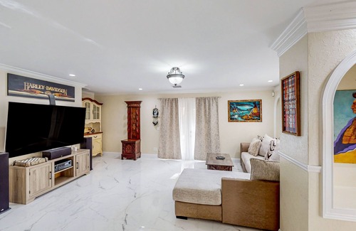 Hunt Club House | Spacious single-level home with private pool, patio, central AC, & washer/dryer
