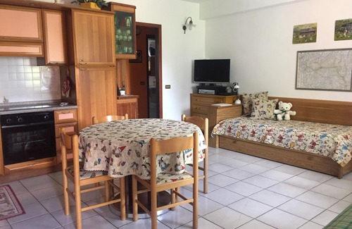 Saint-Vincent Apartment | Spacious two-room apartment with garden and parking space
