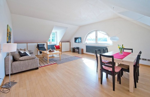 Rheinsberg Apartment | Spacious vacation apartment "Wölfchen" directly at the harbor of Rheinsberg