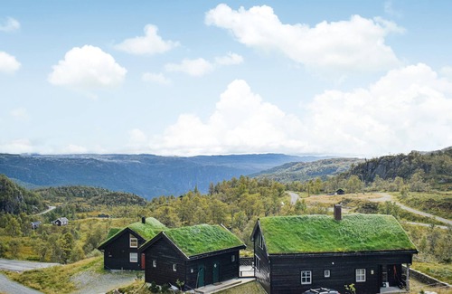 Suldal House | Spacious vacation home with fantastic mountain views.