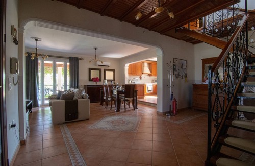 Nafplio Villa | Spacious Villa with heated pool that becomes indoor