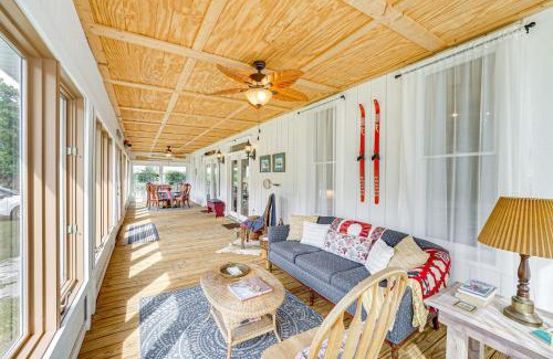 Manistee House | Spacious Vintage Gem with Sunroom in Manistee!