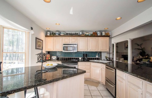 North Shores House | Spacious Waterfront Home w/Private Pool, Dock, & Beach Access – Sleeps 15!
