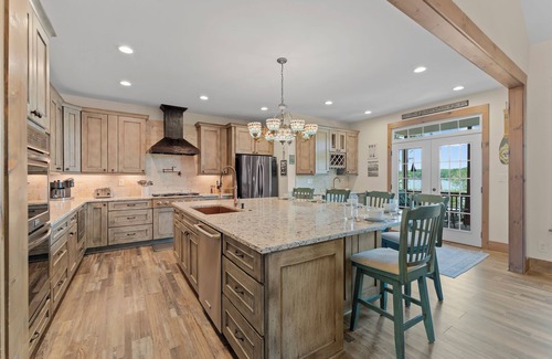 Sherrills Ford House | Spacious Waterfront Home on Lake Norman with Firepit, Views, and Dock Access