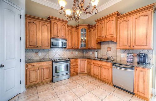 Troutman House | Spacious waterfront home with pool in a quiet cove. Perfect for large families!