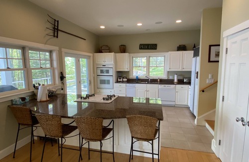 Cushing House | Spacious Waterfront Home with Private Guest House